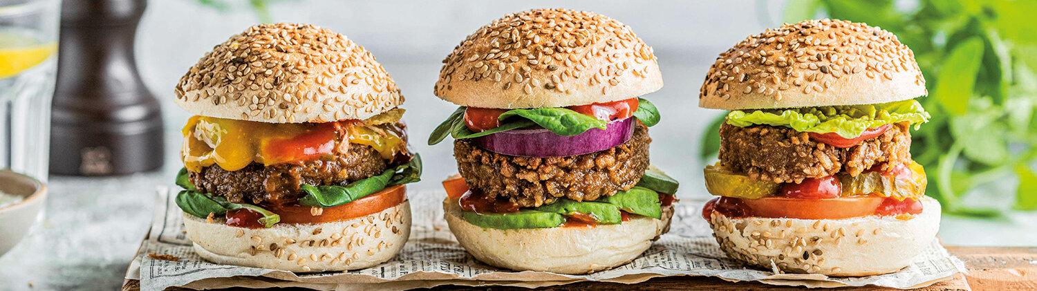 Vegetarische  Burgerpattys