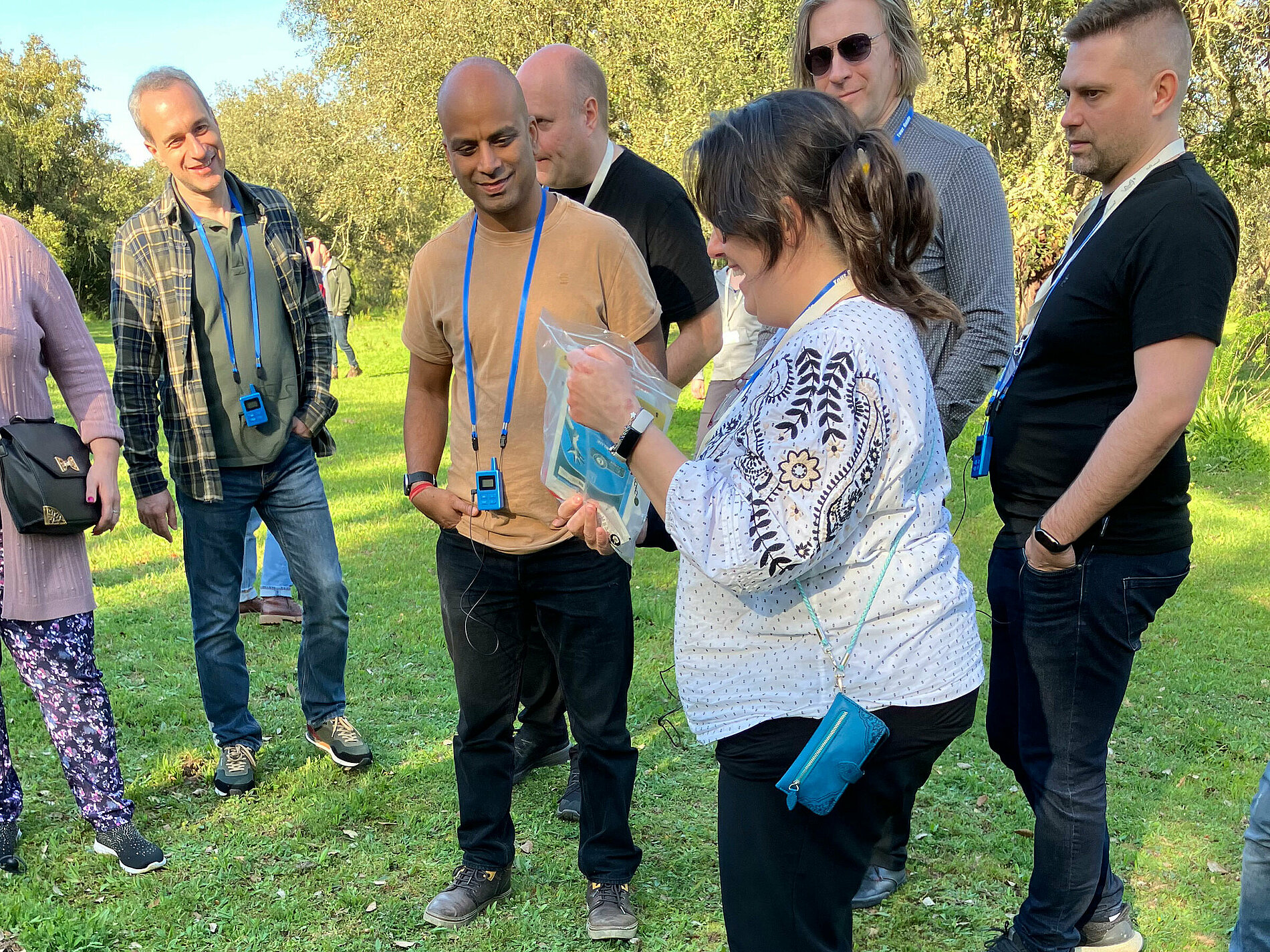 Demonstration of Taking Soil Samples