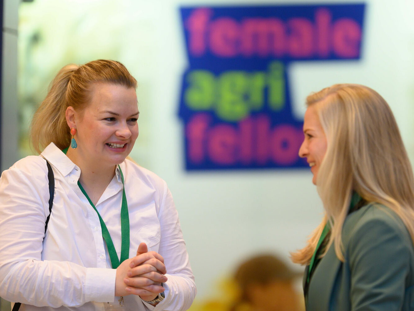 Bild von der DLG-Wintertagung 2024 Female Agri Fellows Check-in-Coffee