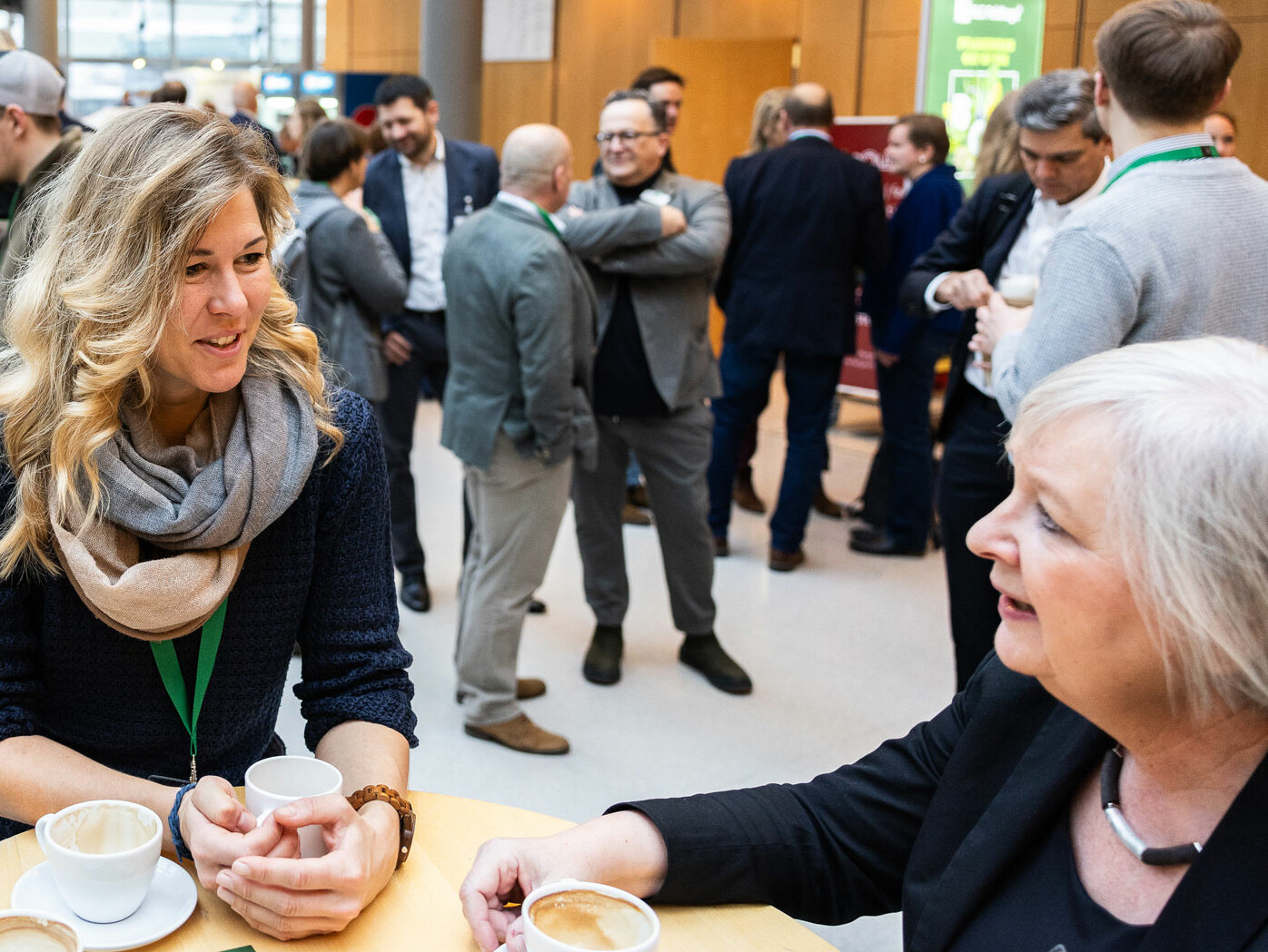 Bild von der DLG-Wintertagung 2024 Female Agri Fellows Check-in-Coffee