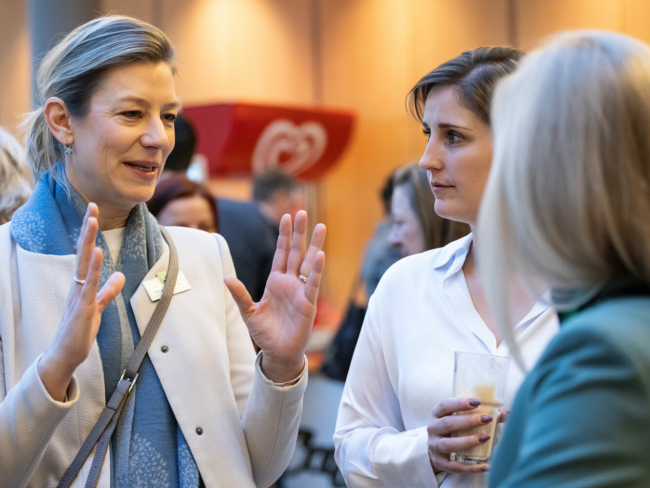 Bild von der DLG-Wintertagung 2024 Female Agri Fellows Check-in-Coffee