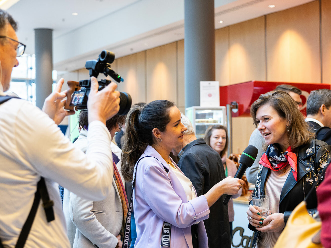 Bild von der DLG-Wintertagung 2024 Female Agri Fellows Check-in-Coffee