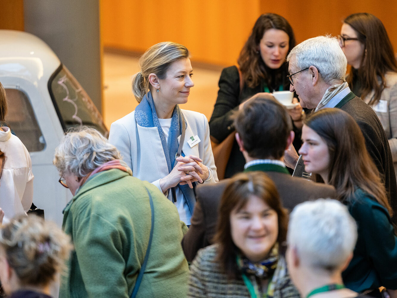 Bild von der DLG-Wintertagung 2024 Female Agri Fellows Check-in-Coffee